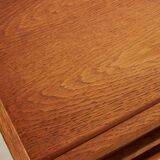 Restored oak nightstand