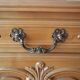 Solid cherry wood cabinet with 4 doors and 4 drawers (255/55cm H 105cm)