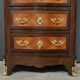 Rosewood and rosewood marquetry chest of drawers, Louis XV style – 2nd half of the 19th century.