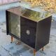 Vintage Prinz illuminated bar cabinet from the 1960s