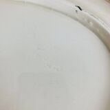 7 Longchamp iron earth plates and dish, Aubépine model