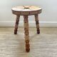Tabouret tripode vintage