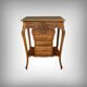 Walnut Coffee Table, Louis XV Style – Early 20th Century