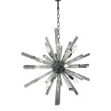 Sputnik “Triedro” Murano Glass Chandelier