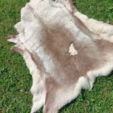 Reindeer skin rug