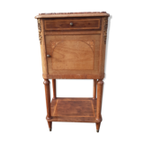 Pink marble bedside table