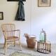 Vintage rattan armchair