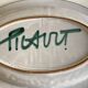 Dish by Robert Picault signed in full XXL 1960