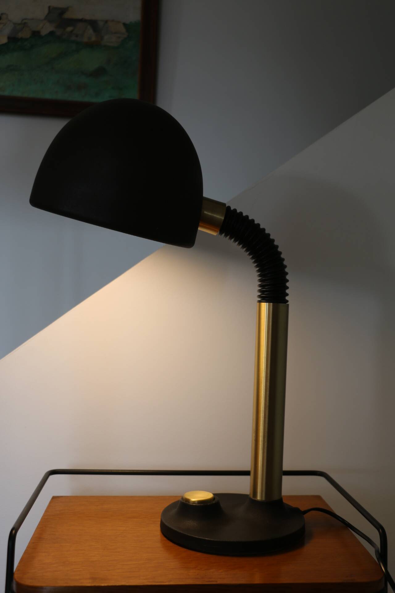 Hillebrand metal brass lamp