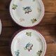 Longwy Cake Service, Ear Plate + 11 Plates"