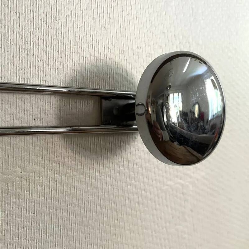 Vintage wall coat rack
