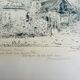 Original etching by Marcel Jacques from Barbizon 77