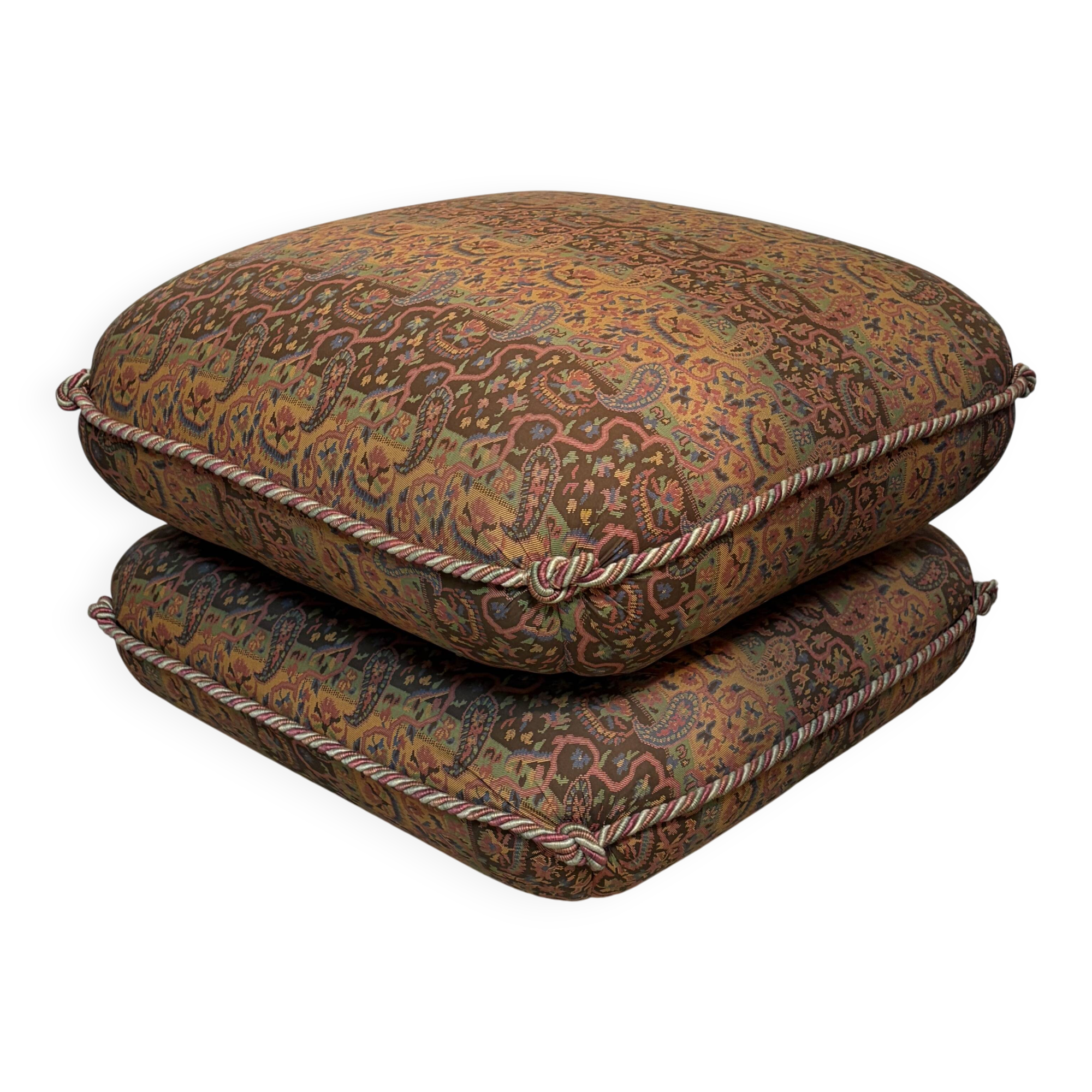 Pouf Jacques Charpentier, Maison Jansen 1970