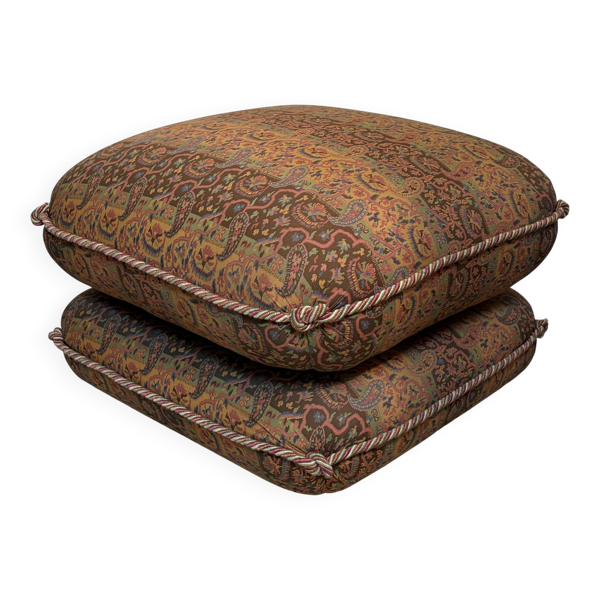Pouf Jacques Charpentier, Maison Jansen 1970
