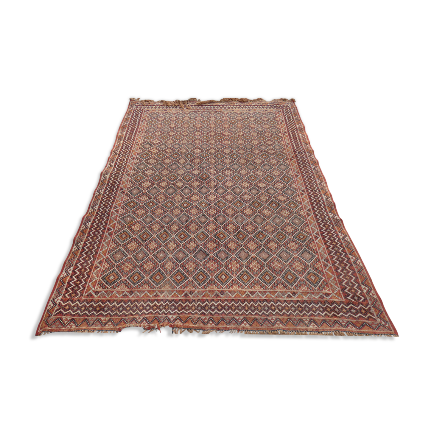 Kilim Jajim carpet semi-antique Anatolia Turkey 162 - 234 cms