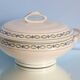 Soup tureen, Saint Amand, Terre de Fer, French manufacturer