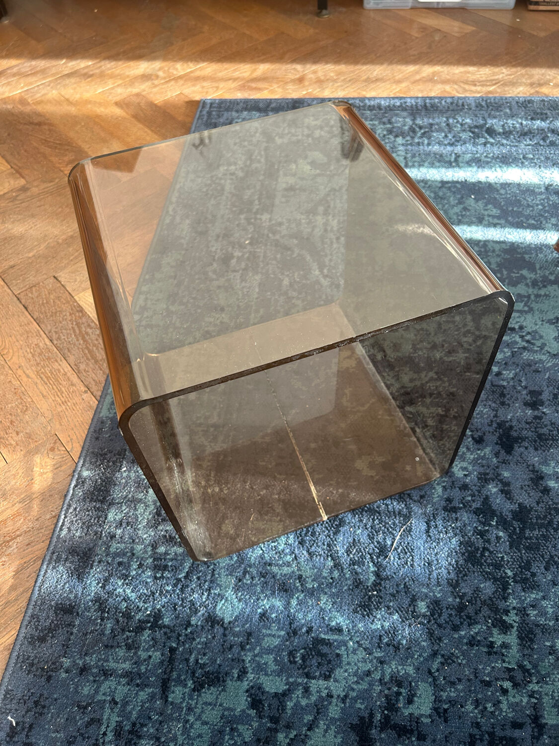 Cube/bedside table/side table design by michel dumas for roche bobois