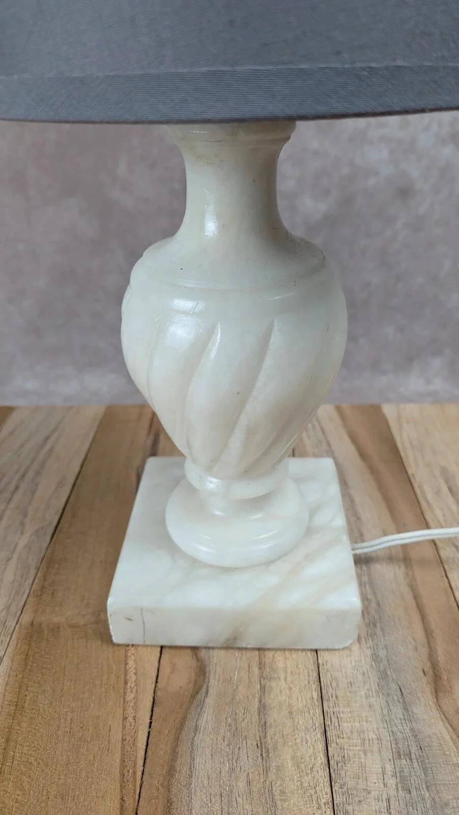 Vintage alabaster lamp