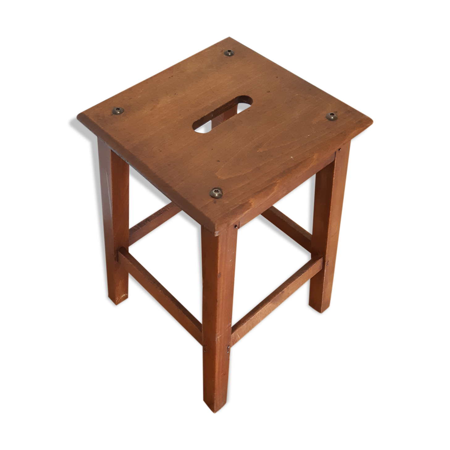 Wooden workshop tabouret