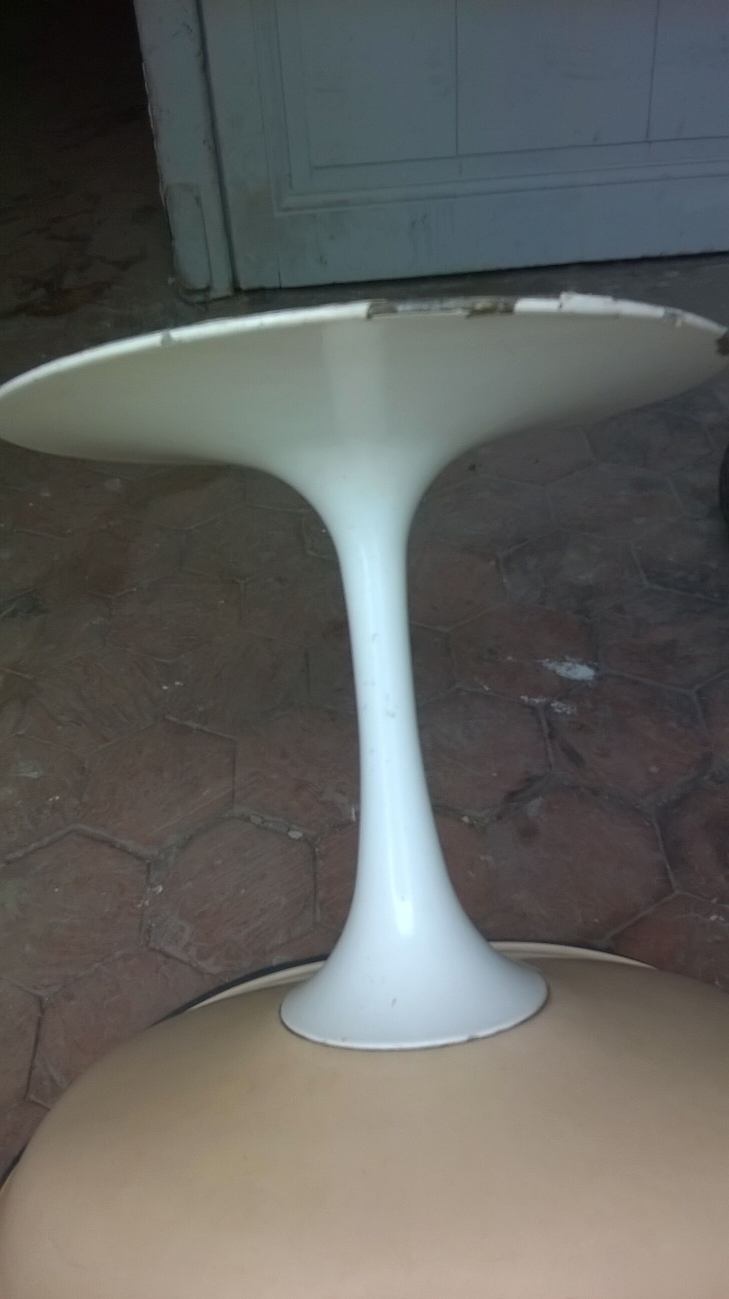 Chaise Knoll modèle tulipe Eero Saarinen vintage 70