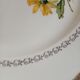 2 antique round plates
