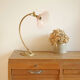 Bronze guided lamp by Auguste Delafontaine - late 19th century