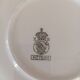 2 KG Lunéville “Météor” dessert plates