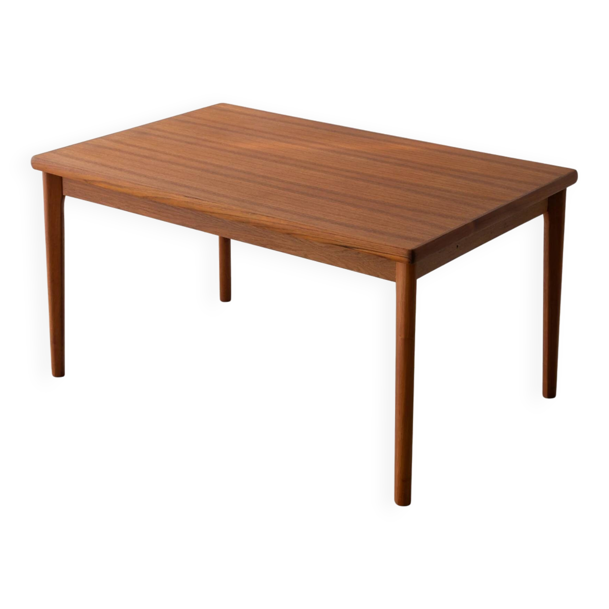 Dining table in teak by Henning Kjaernulf for Vejle Stole Møbelfabrik, Denmark, c. 1960s