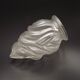 French Art Deco Opaque Glass Flame Shade • Vintage Lamp Shade Replacement