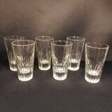 Set of 6 anisette glasses