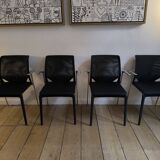 4 Chaises VITRA MedaSlim de Alberto Meda