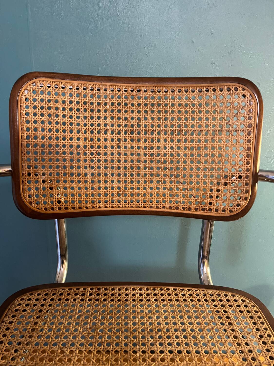 Fauteuil chaise  B 64 Marcel Breuer Cesca
