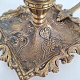 Vintage 19th bedroom candle holder