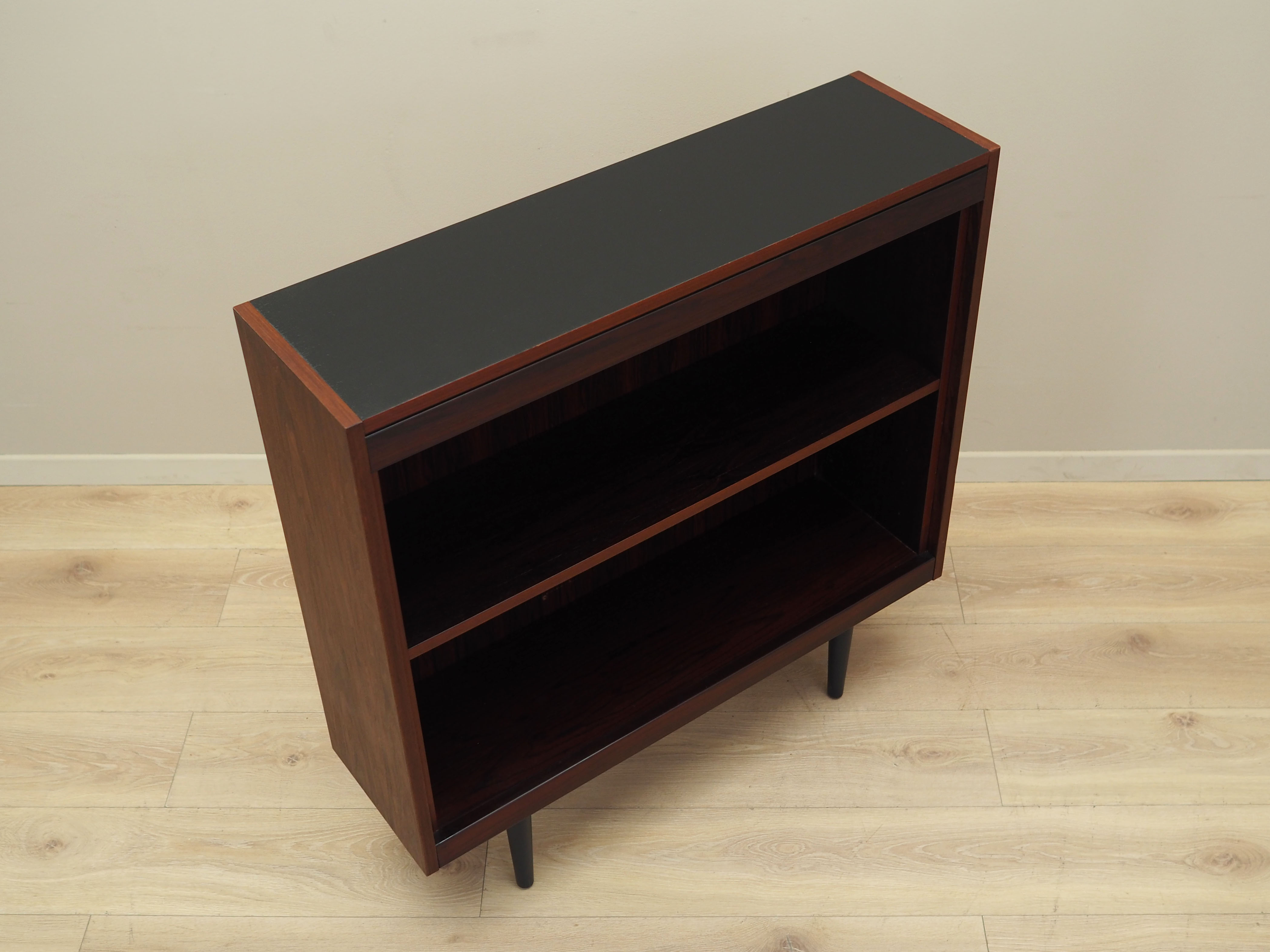 Walnut bookcase, Swedish design, 1970s, Sweden