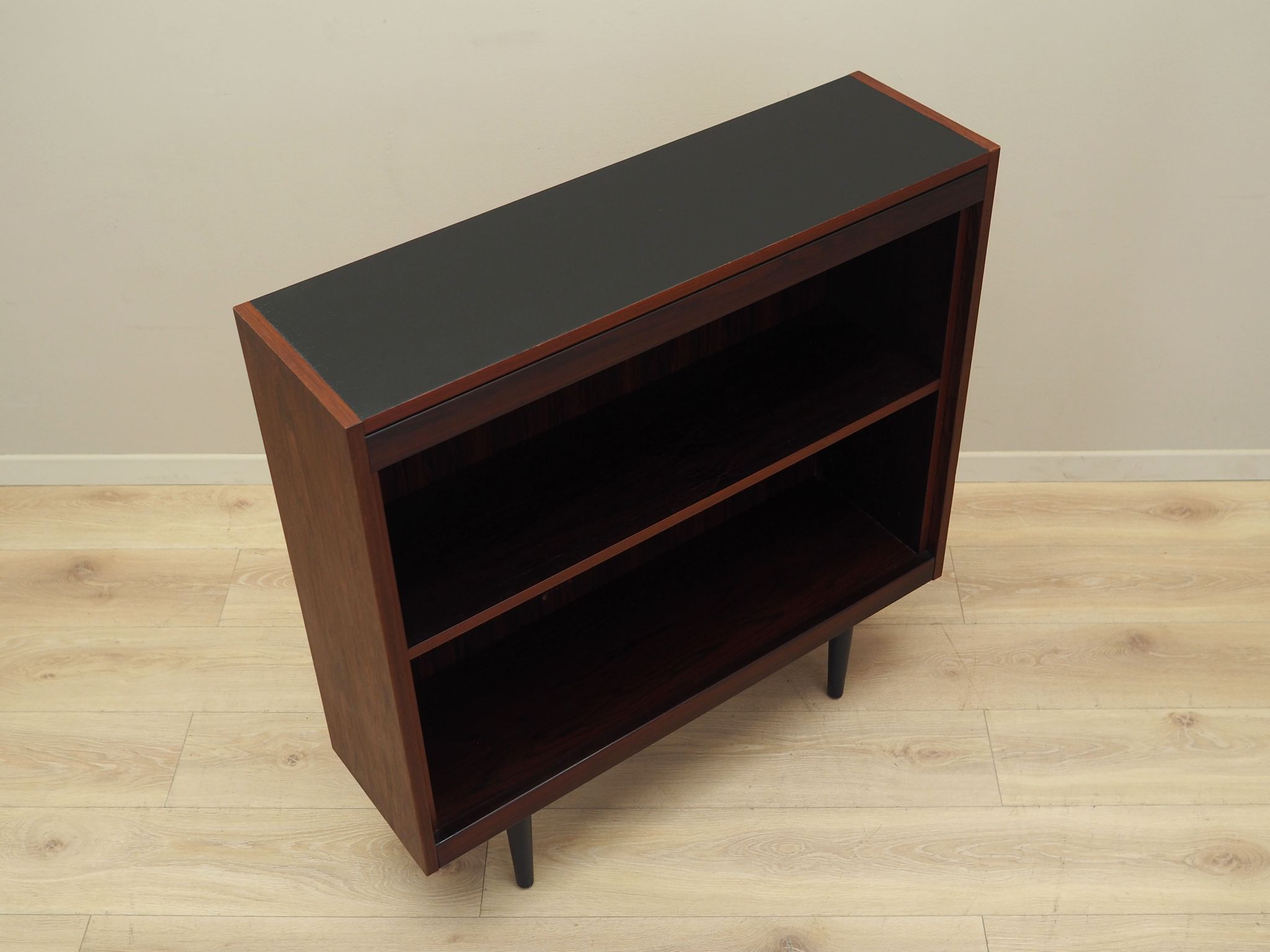 Walnut bookcase, Swedish design, 1970s, Sweden