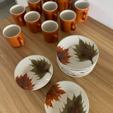 Oven King Italy coffee cups and sub-cups