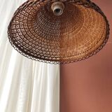 Braided wicker suspension