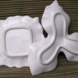 Set of 2 barbottine dishes