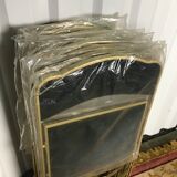 10 foldable black velvet event chairs