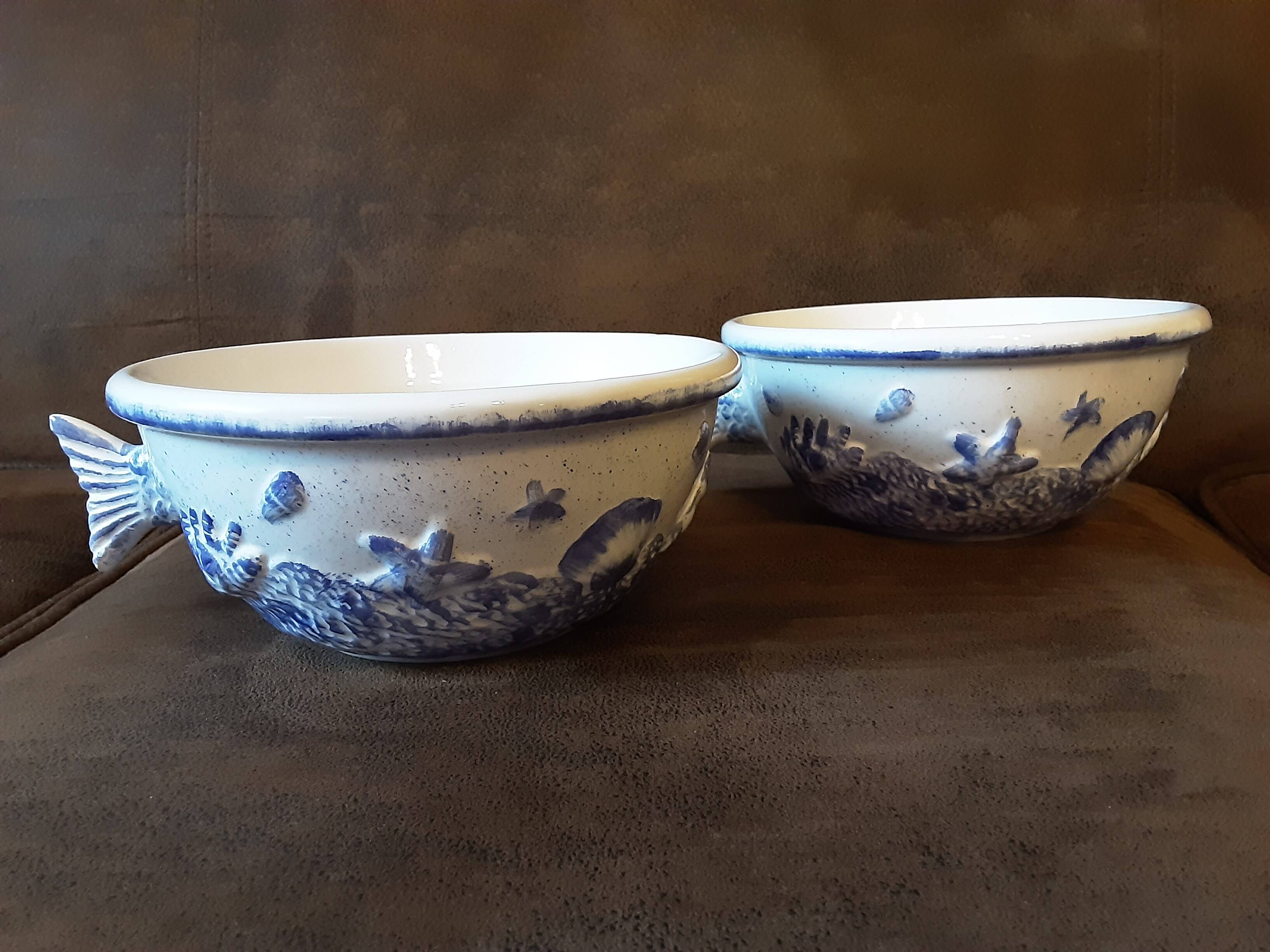 Set of 2 original salad bowls