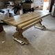 Table monastère noyer – pièce unique