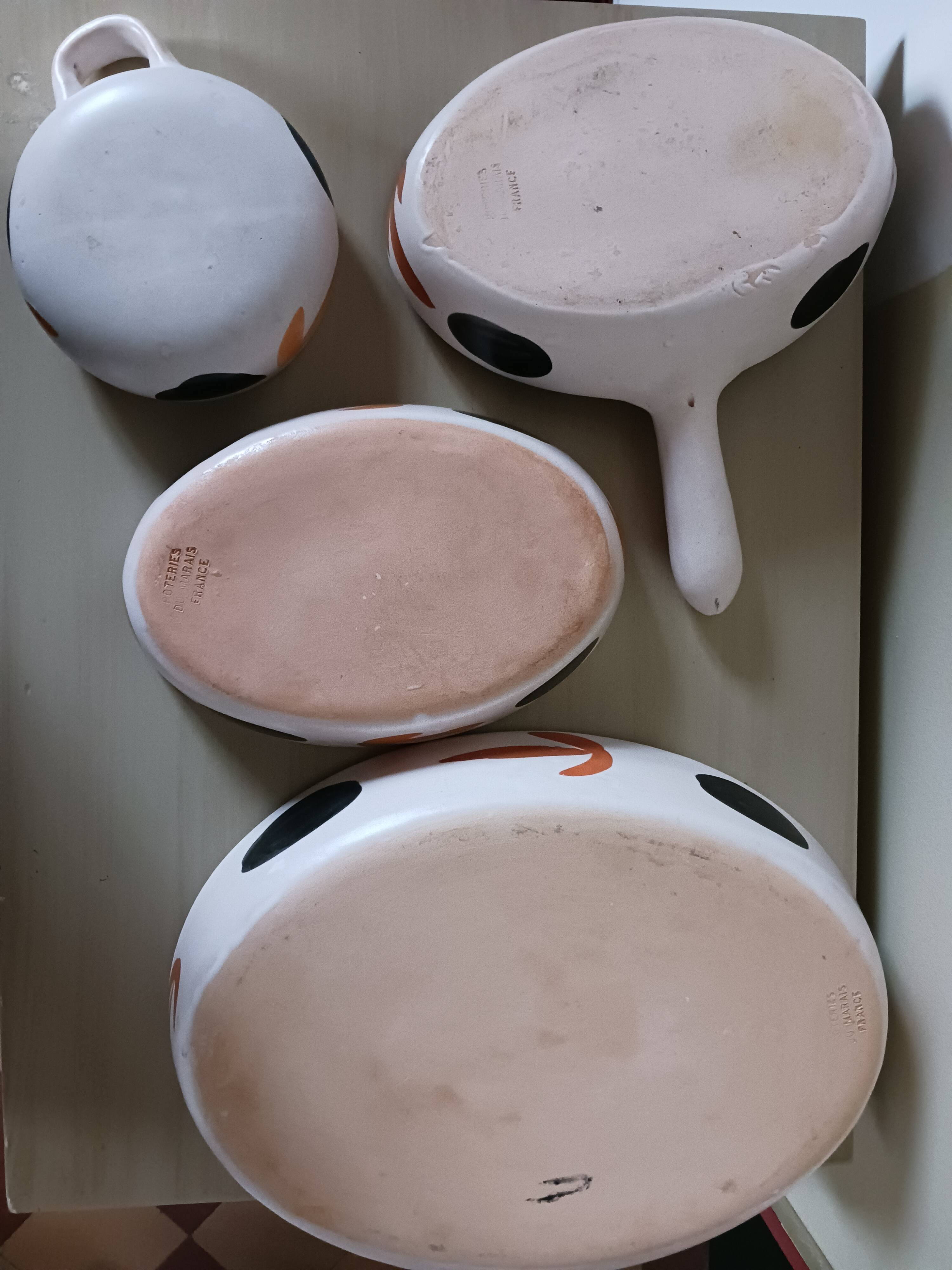 Plats de la poterie du Marais