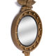 Golden Ball Convex Mirror with Eagle, England, 1960s