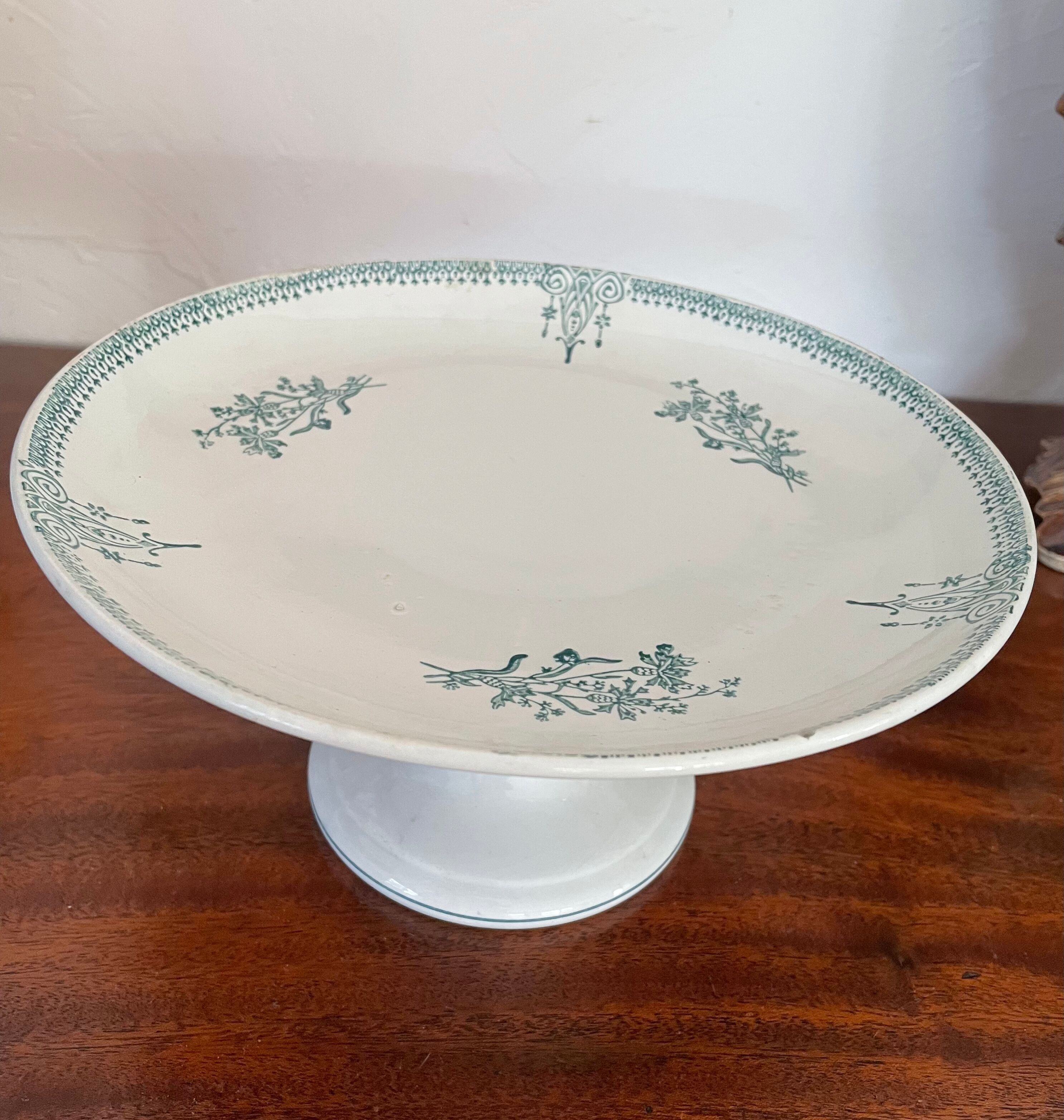 Compotier dish St Amand circa 1920