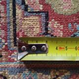 Handmade Pakistani wool and silk rug 122x77cm