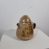 Vintage stoneware teapot from La Borne 1960s
