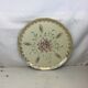 Round dish floral decoration made in france porcelain Limoges