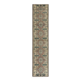 Tapis couloir étroit en laine turque fait main vintage pour la décoration de couloir