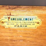 Directory style chest of drawers