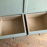 Patinated medicine cabinet